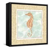 Ocean Seahorse-Chariklia Zarris-Framed Stretched Canvas