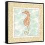 Ocean Seahorse-Chariklia Zarris-Framed Stretched Canvas