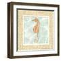 Ocean Seahorse-Chariklia Zarris-Framed Art Print