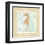 Ocean Seahorse-Chariklia Zarris-Framed Art Print