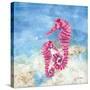 Ocean Seahorses-LuAnn Roberto-Stretched Canvas