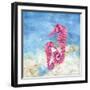 Ocean Seahorses-LuAnn Roberto-Framed Art Print