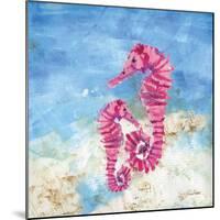 Ocean Seahorses-LuAnn Roberto-Mounted Art Print