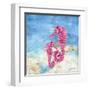 Ocean Seahorses-LuAnn Roberto-Framed Art Print