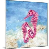 Ocean Seahorses-LuAnn Roberto-Mounted Art Print