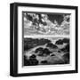 Ocean Seatide I-null-Framed Art Print