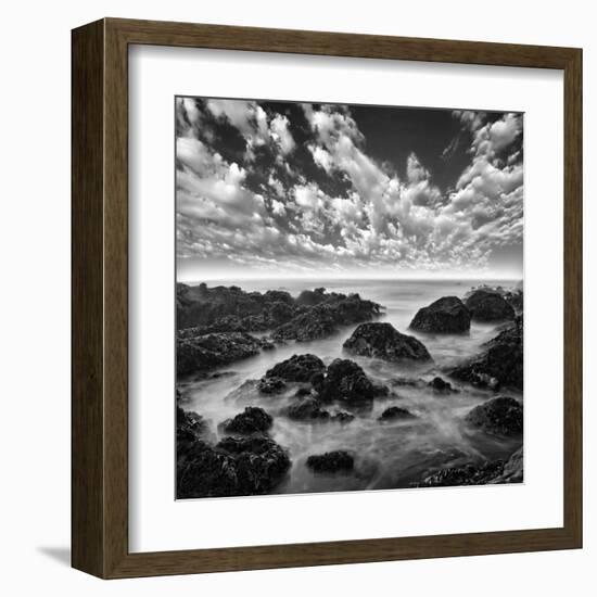 Ocean Seatide I-null-Framed Art Print