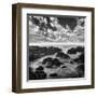 Ocean Seatide I-null-Framed Art Print