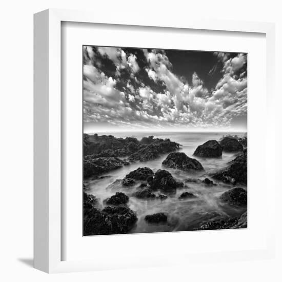 Ocean Seatide I-null-Framed Art Print