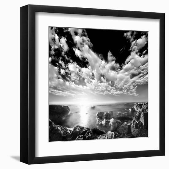 Ocean Seatide II-null-Framed Art Print