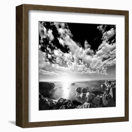 Ocean Seatide II-null-Framed Art Print