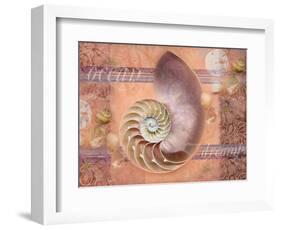 Ocean Shell-Bee Sturgis-Framed Art Print