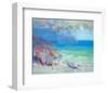 Ocean Side II-Vahe Yeremyan-Framed Art Print