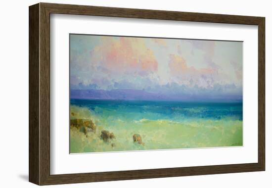 Ocean Side - Pacific Highway-Vahe Yeremyan-Framed Art Print