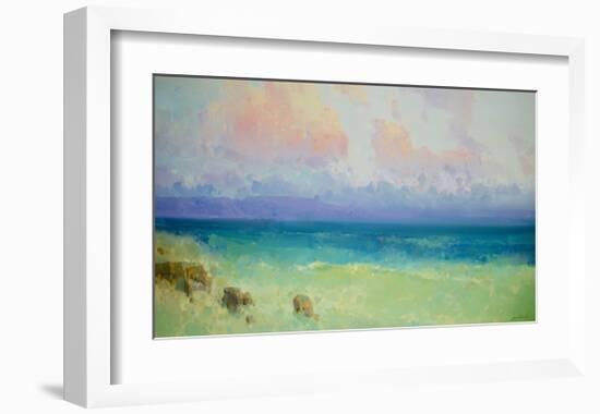 Ocean Side - Pacific Highway-Vahe Yeremyan-Framed Art Print