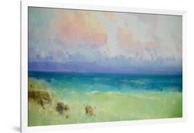 Ocean Side - Pacific Highway-Vahe Yeremyan-Framed Art Print