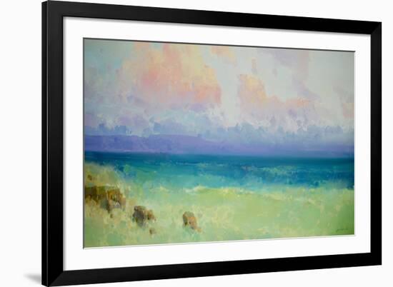 Ocean Side - Pacific Highway-Vahe Yeremyan-Framed Art Print