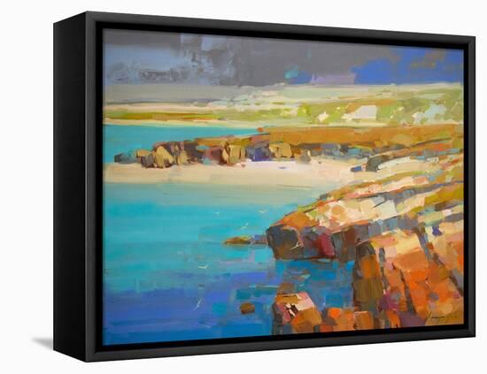 Ocean Side-Vahe Yeremyan-Framed Stretched Canvas