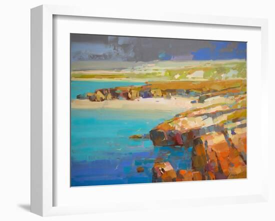 Ocean Side-Vahe Yeremyan-Framed Art Print