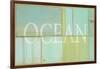 Ocean Sign-Z Studio-Framed Art Print