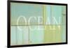 Ocean Sign-Z Studio-Framed Art Print