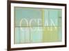 Ocean Sign-Z Studio-Framed Premium Giclee Print