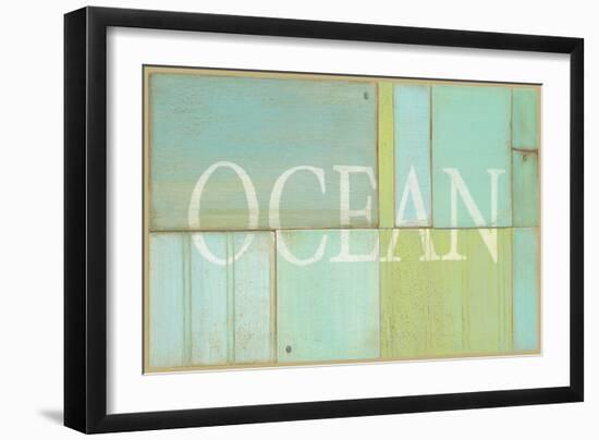 Ocean Sign-Z Studio-Framed Art Print