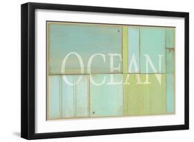 Ocean Sign-Z Studio-Framed Art Print