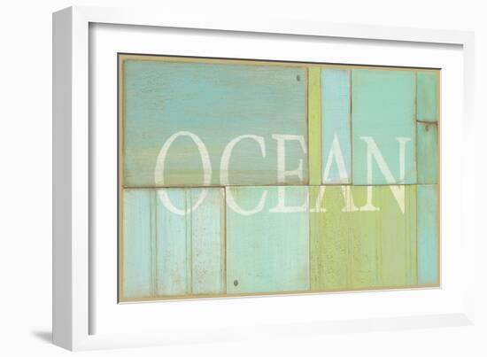 Ocean Sign-Z Studio-Framed Art Print