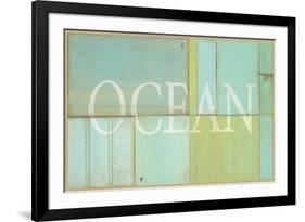 Ocean Sign-Z Studio-Framed Art Print