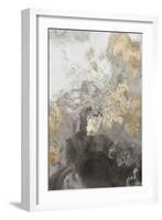 Ocean Splash II Grey Version-PI Studio-Framed Art Print