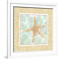 Ocean Starfish-Chariklia Zarris-Framed Art Print