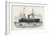 Ocean Steam Navigation: the United States Mail Steamship Atlantic Entering the Mersey-null-Framed Giclee Print