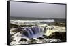 Ocean Storm along Cape Perpetua, Oregon Coast-Craig Tuttle-Framed Stretched Canvas