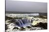 Ocean Storm along Cape Perpetua, Oregon Coast-Craig Tuttle-Stretched Canvas