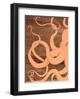 Ocean Style Octipus-Hart Hart-Framed Giclee Print