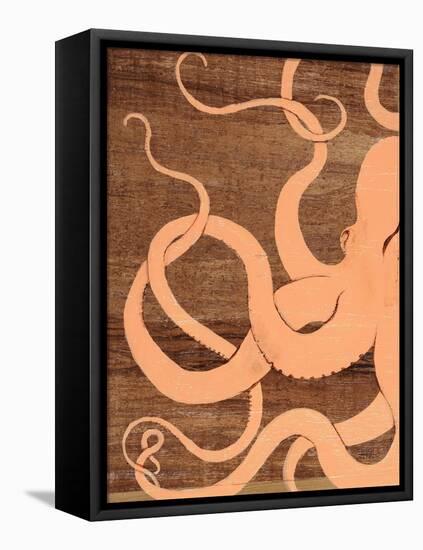 Ocean Style Octipus-Hart Hart-Framed Stretched Canvas