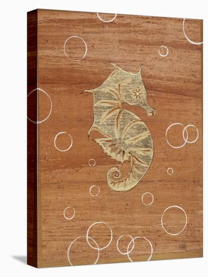 Ocean Style Seahorse-Hart Hart-Stretched Canvas