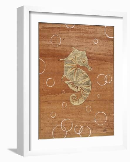 Ocean Style Seahorse-Hart Hart-Framed Giclee Print