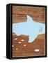 Ocean Style Shark-Hart Hart-Framed Stretched Canvas