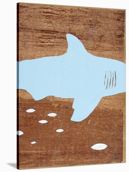 Ocean Style Shark-Hart Hart-Stretched Canvas