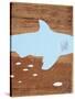 Ocean Style Shark-Hart Hart-Stretched Canvas