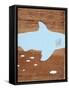 Ocean Style Shark-Hart Hart-Framed Stretched Canvas