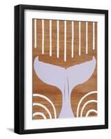 Ocean Style Whale Tail-Hart Hart-Framed Giclee Print