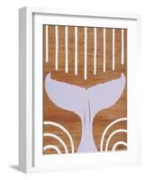 Ocean Style Whale Tail-Hart Hart-Framed Giclee Print