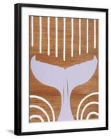 Ocean Style Whale Tail-Hart Hart-Framed Giclee Print