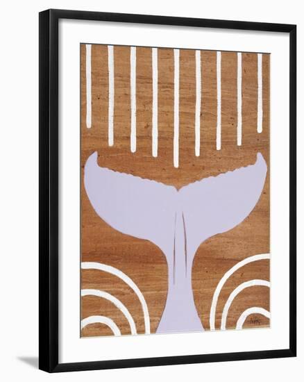 Ocean Style Whale Tail-Hart Hart-Framed Giclee Print