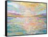 Ocean Sunrise-Jeanette Vertentes-Framed Stretched Canvas