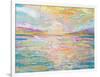 Ocean Sunrise-Jeanette Vertentes-Framed Art Print