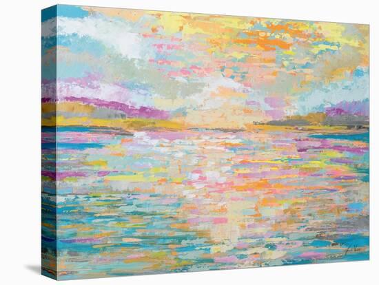 Ocean Sunrise-Jeanette Vertentes-Stretched Canvas